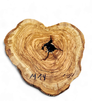 Baumscheibe Olivenholz M14-5