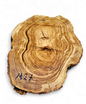 Baumscheibe Olivenholz M27-5