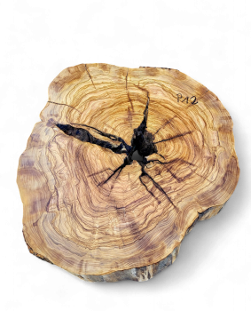 Baumscheibe Olivenholz P12-5