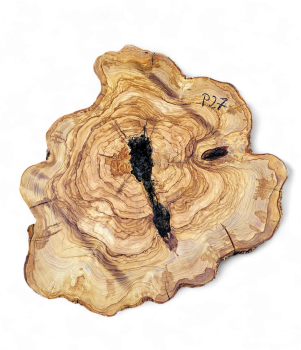 Baumscheibe Olivenholz P27-5
