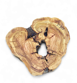 Baumscheibe Olivenholz P30-5