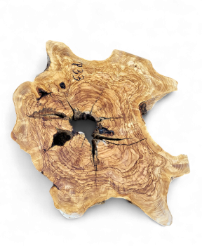 Baumscheibe Olivenholz P33-5