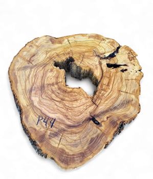 Baumscheibe Olivenholz P44-5