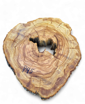 Baumscheibe Olivenholz P45-5