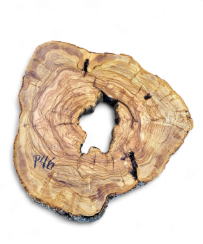 Baumscheibe Olivenholz P46-5