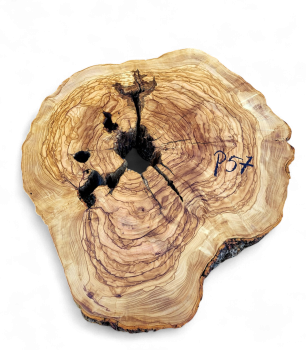 Baumscheibe Olivenholz P57-5