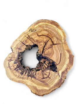 Baumscheibe Olivenholz P60-5