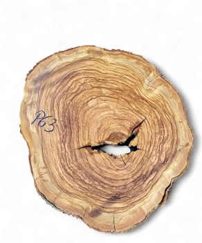 Baumscheibe Olivenholz P63-5