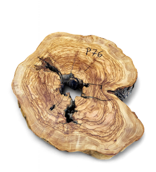 Baumscheibe Olivenholz P76-5