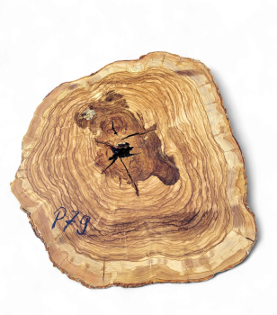 Baumscheibe Olivenholz P79-5