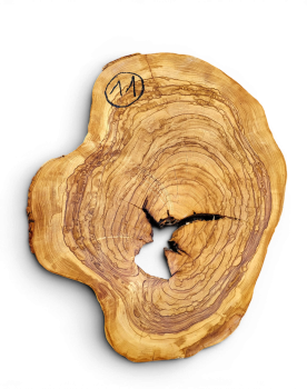 Baumscheibe Olivenholz 011-6