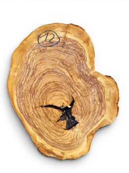 Baumscheibe Olivenholz 012-6