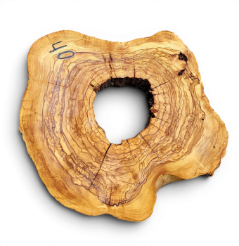 Baumscheibe Olivenholz 040-6