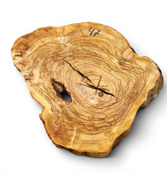 Baumscheibe Olivenholz 047-6