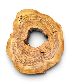 Baumscheibe Olivenholz 068-6