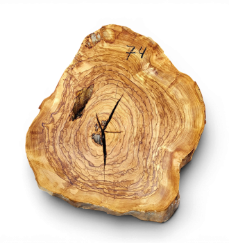 Baumscheibe Olivenholz 074-6