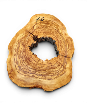 Baumscheibe Olivenholz 076-6