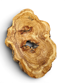 Baumscheibe Olivenholz 107-6