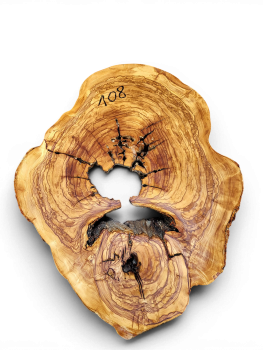 Baumscheibe Olivenholz 110-6