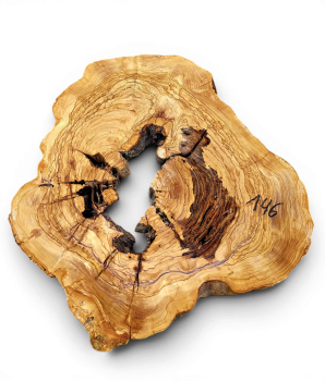Baumscheibe Olivenholz 146-6
