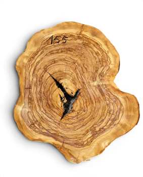 Baumscheibe Olivenholz 155-6