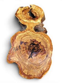 Baumscheibe Olivenholz 161-6