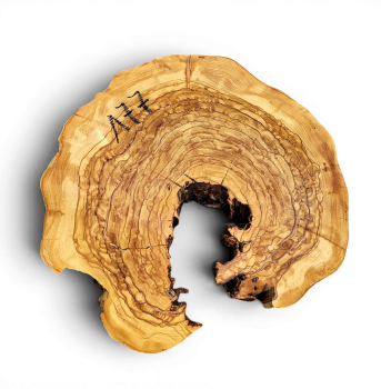 Baumscheibe Olivenholz 177-6