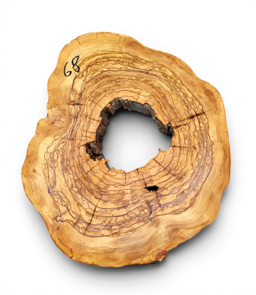 Baumscheibe Olivenholz 068-6