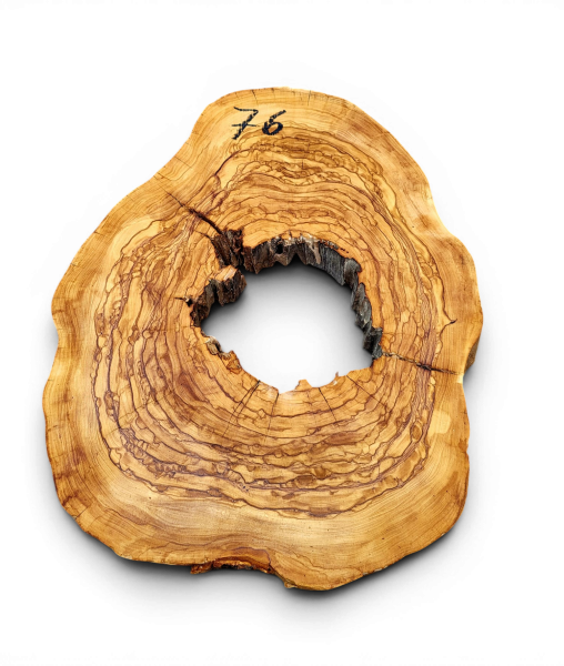 Baumscheibe Olivenholz 076-6