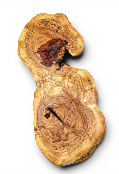 Baumscheibe Olivenholz 103-6