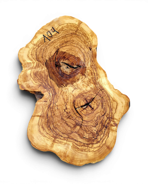Baumscheibe Olivenholz 104-6