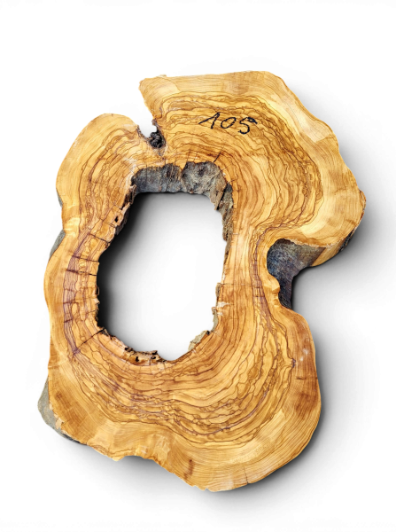 Baumscheibe Olivenholz 105-6