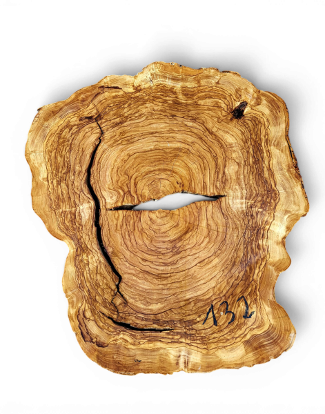 Baumscheibe Olivenholz 132-6