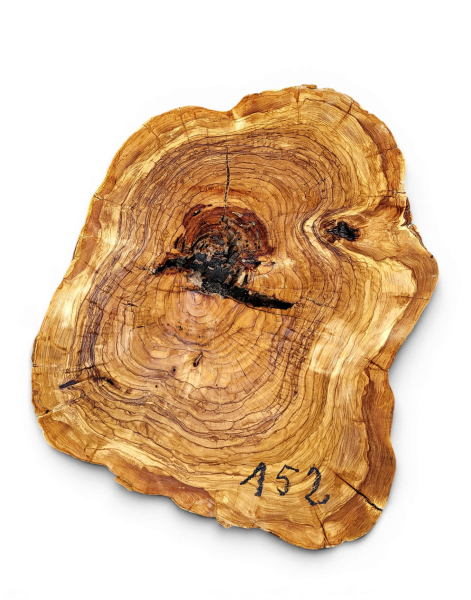 Baumscheibe Olivenholz 152-6