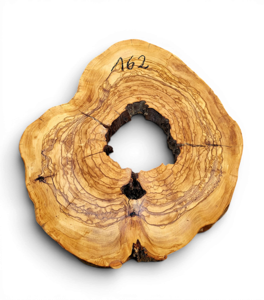 Baumscheibe Olivenholz 162-6